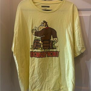 Vintage Nintendo‎ Donkey Kong Yellow Tee 2XL